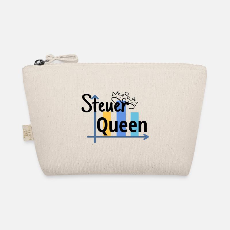 Steuer Queen - Steuerfachangestellte - Bio-Täschchen - Natur