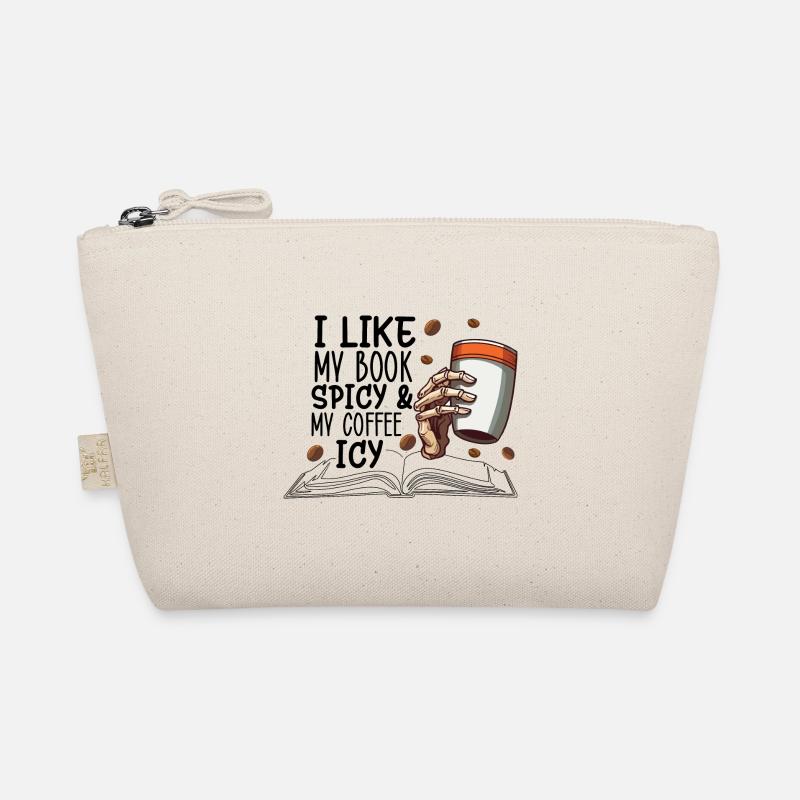 Book Lover Book Reader Coffee Lover Trousse biologique