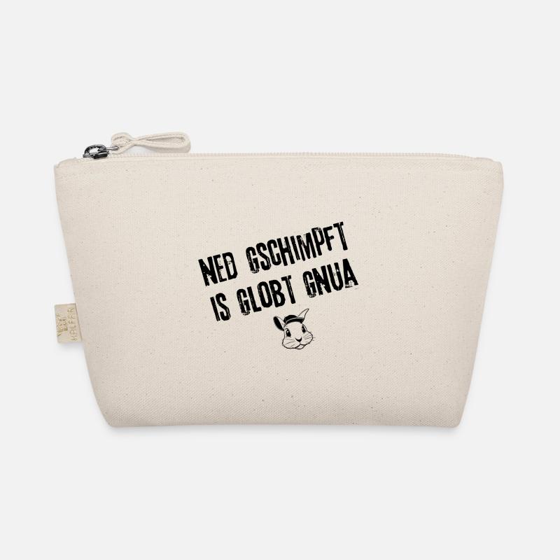 Gschimpft & Globt | Redewendung Bio-Täschchen