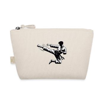 Sprungkick Roundhouse-Kick, Dollyo Chagi Design - Trousse biologique - nature - Devant