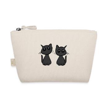 Chats Amis Animaux Mignon Animal deux - Trousse biologique - nature - Devant