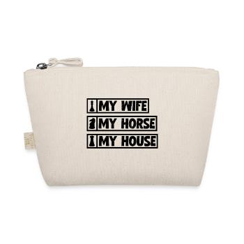 Chess pieces Chessboard Chess player Chess - Organic Pouch - nature - Front