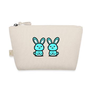 Lapin symbole de Pâques - Trousse biologique - nature - Devant