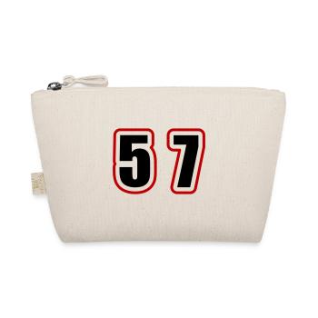 57 Number College - Organic Pouch - nature - Front