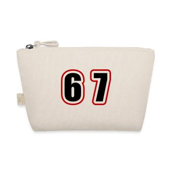 67 Number College - Organic Pouch - nature - Front