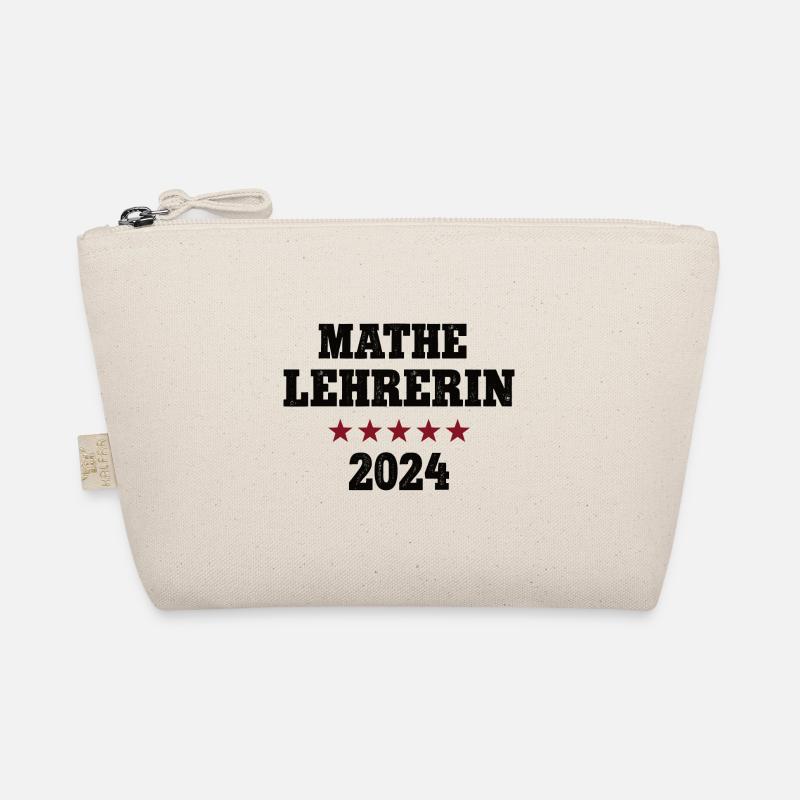 Mathelehrerin 2024 Beruf Studium Lehramt Mathe Bio-Täschchen