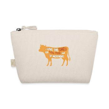 I Love The Smell Of Cow Poop Landwirt Farmer - Bio-Täschchen - Natur - Vorne