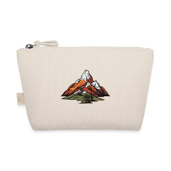 Berge Symbol Natur Landschaft - Bio-Täschchen - Natur - Vorne