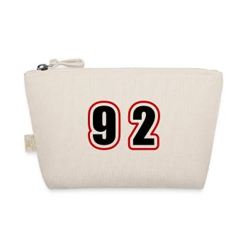 92 Number College - Organic Pouch - nature - Front