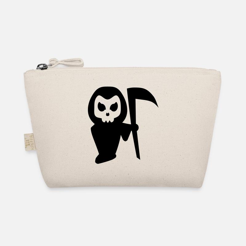 Grim Reaper Halloween - Organic Pouch - nature
