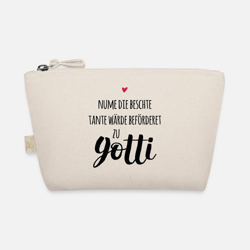 Schweizerdeutsch Beste Tante wird Patentante Bio-Täschchen