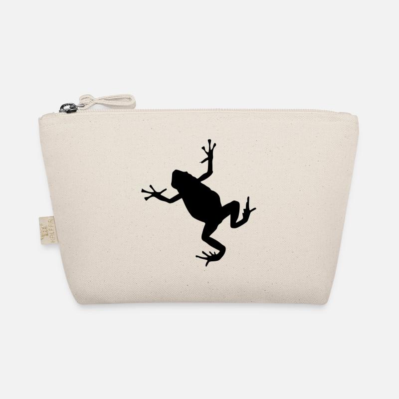 frosch silhouette Bio-Täschchen
