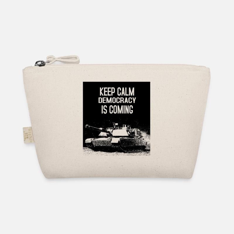 Keep Calm Democracy Is Coming Organic Pouch