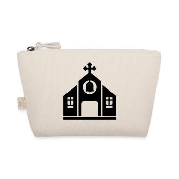 Kirche - Bio-Täschchen - Natur - Vorne