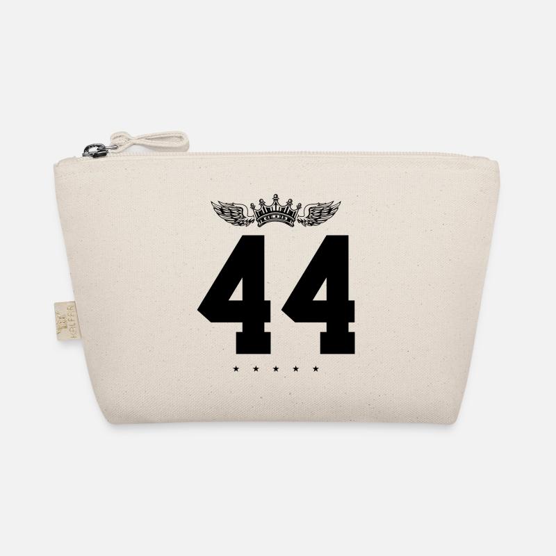 44 Number crown Organic Pouch