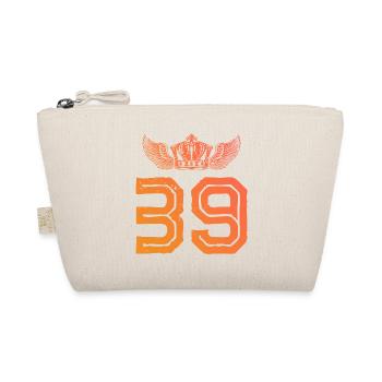 39 Number crown - Organic Pouch - nature - Front