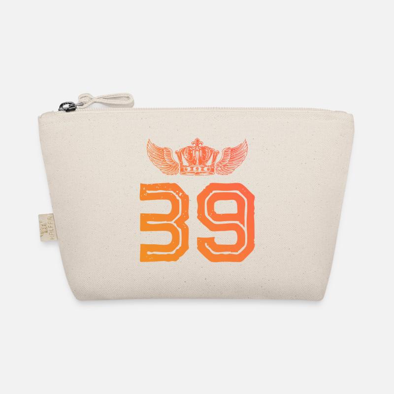 39 Number crown Organic Pouch