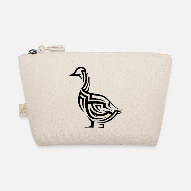 Ente Tribal Tattoo Bio-Täschchen