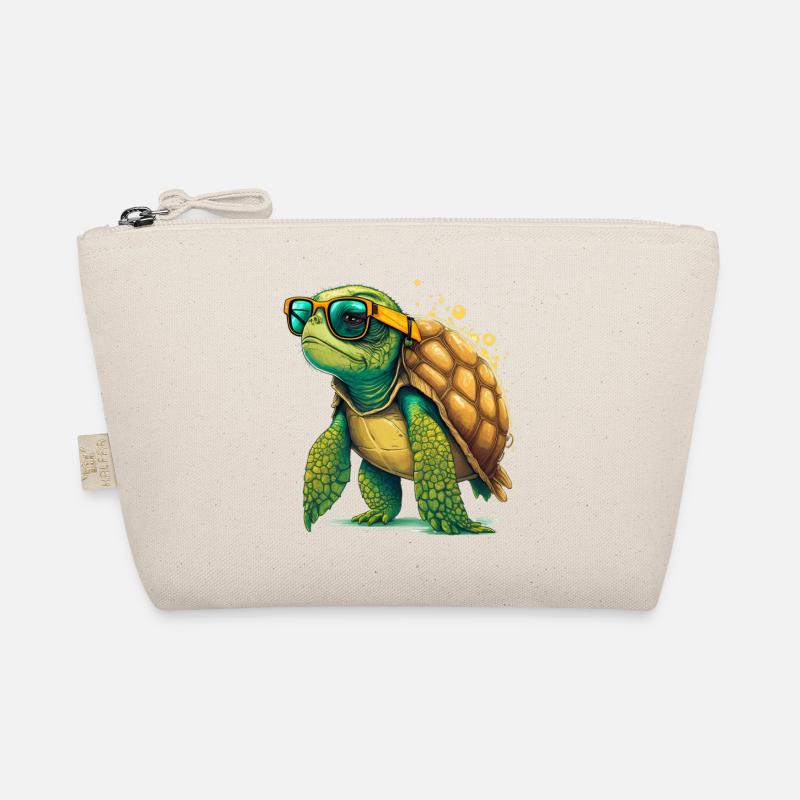 Turtle old - Bio-Täschchen - Natur
