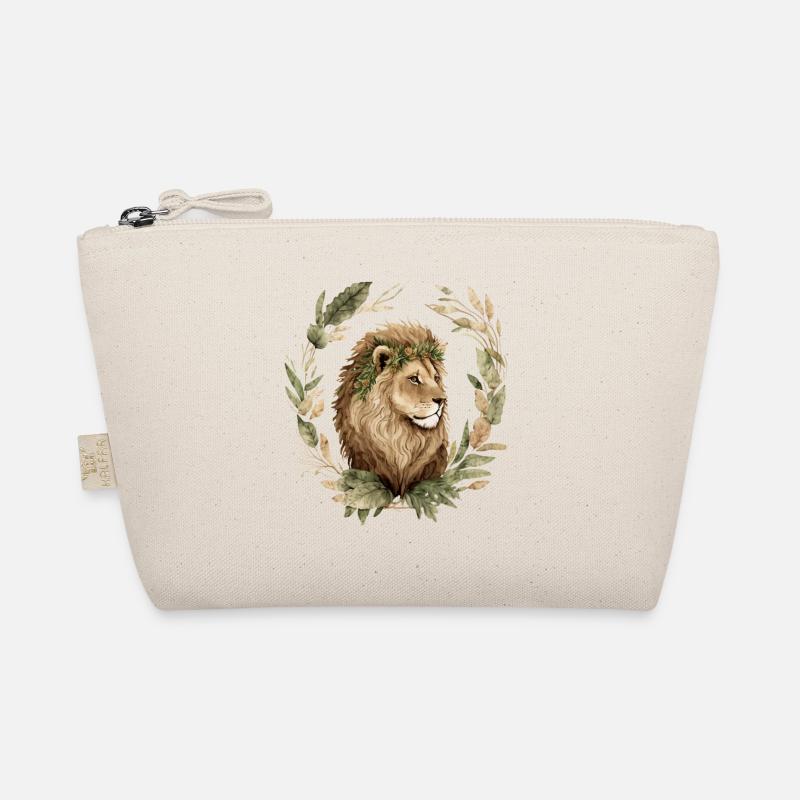 Löwe im Dschungel Bio-Täschchen