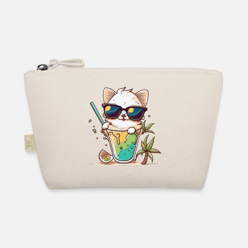 Le chat le plus cool de la plage Trousse biologique