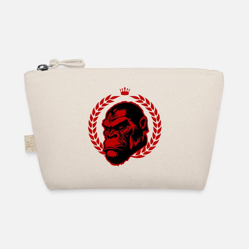 Gorilla Head Organic Pouch