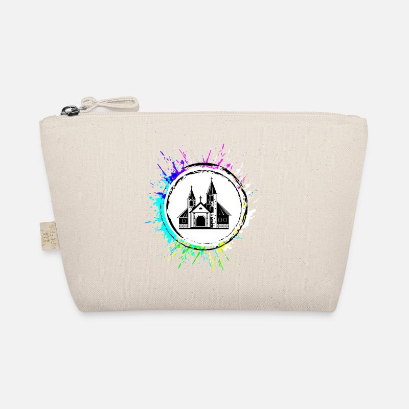 Kirche Symbol Bio-Täschchen