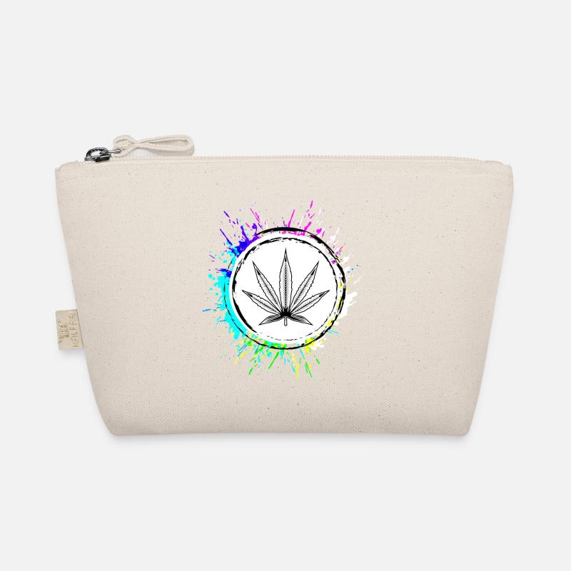 Hemp Leaf Symbol Cannabis Organic Pouch
