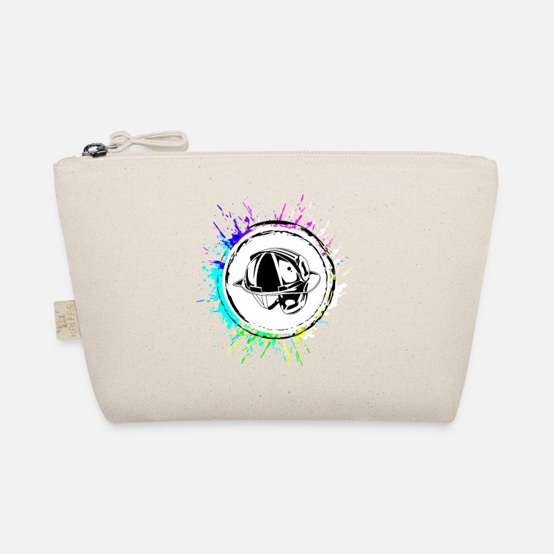 Firefighter Helmet Icon Organic Pouch