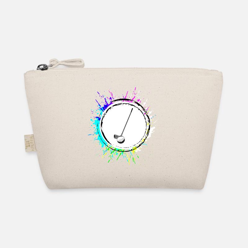 Golf Sport Symbol - Bio-Täschchen - Natur