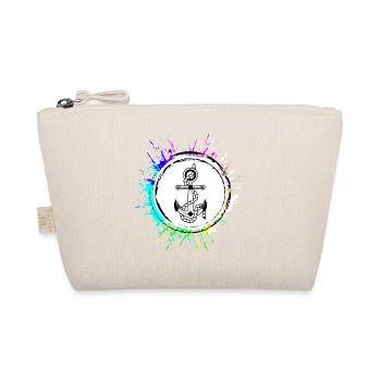 Anchor Icon Sign - Organic Pouch - nature - Front