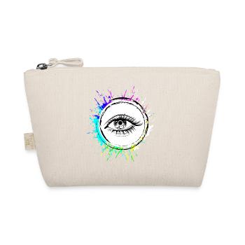 Symbole des yeux cils - Trousse biologique - nature - Devant