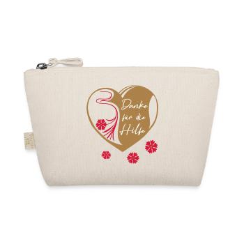 Merci pour l’aide, l’amitié - Trousse biologique - nature - Devant