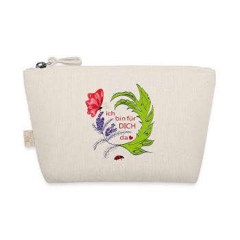 Je suis là pour toi Amitié - Trousse biologique - nature - Devant