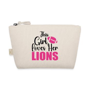 this girl loves her lions - Trousse biologique - nature - Devant