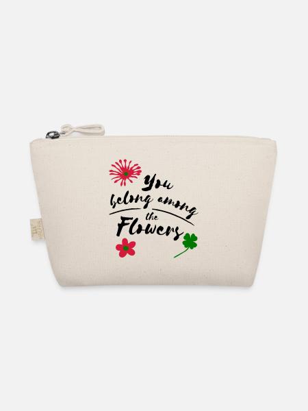 Tu appartiens parmi les fleurs - Trousse biologique - nature - Devant