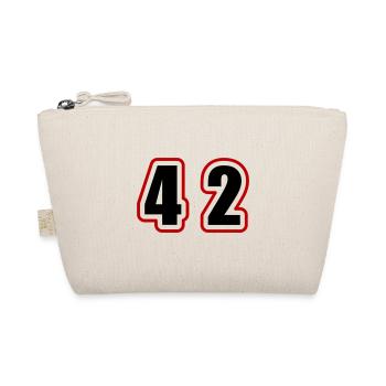 42 Number College - Organic Pouch - nature - Front