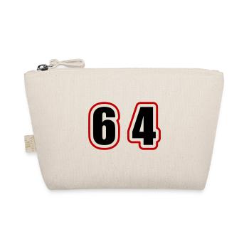 64 Number College - Organic Pouch - nature - Front