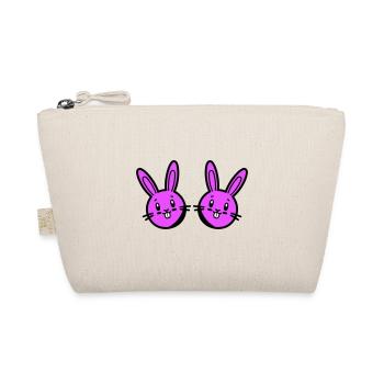Easter Bunny Easter - Organic Pouch - nature - Front