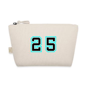25 Number symbol - Organic Pouch - nature - Front