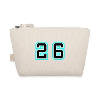 26 Number symbol - Organic Pouch - nature - Front