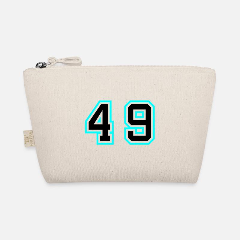49 Number symbol Organic Pouch