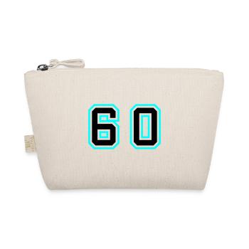 60 Number Symbol - Organic Pouch - nature - Front