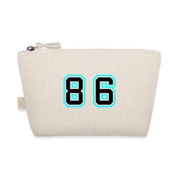 86 Number Symbol - Organic Pouch - nature - Front