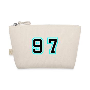 97 Number Symbol - Organic Pouch - nature - Front
