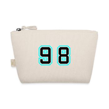 98 Number Symbol - Organic Pouch - nature - Front