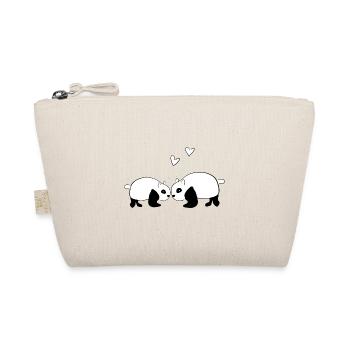 Panda Chers Amoureux Animaux Animaux - Trousse biologique - nature - Devant