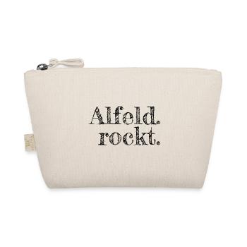Alfeld rockt - Textdesign mit Stadtnamen - Bio-Täschchen - Natur - Vorne