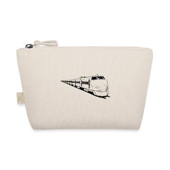 Railway Locomotive Design - Organic Pouch - nature - Front