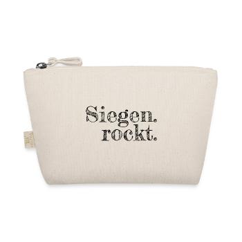 Siegen rockt - Textdesign mit Stadtnamen - Bio-Täschchen - Natur - Vorne